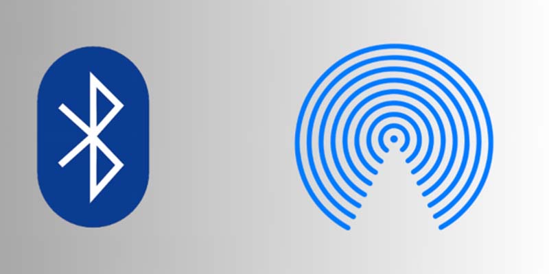 Difference between Airdrop and Bluetooth, Are They Same in Transmitting Data?